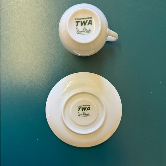 TWA demitasse and saucer, Royal Ambassador - Picture 2 of 6